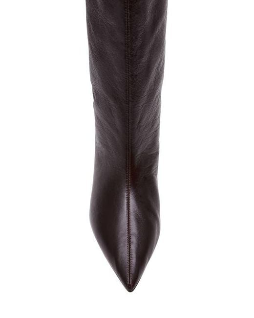 Steve Madden Black Lytton Pointed Toe Boot