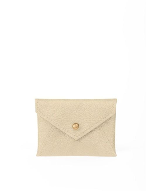 Deux Mains White Coin Pouch