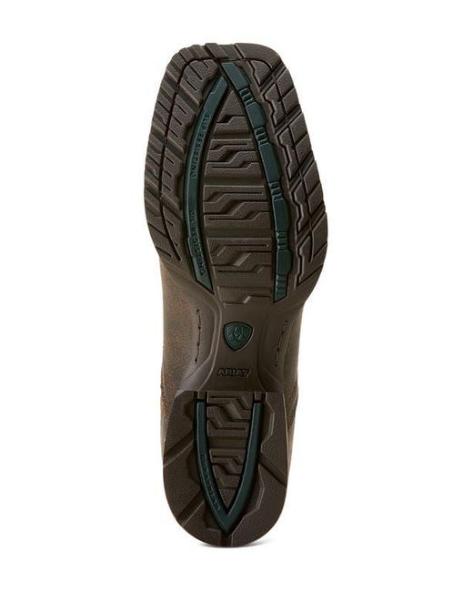 Ariat Brown Hybrid Low Boy Western Chelsea Boot for men