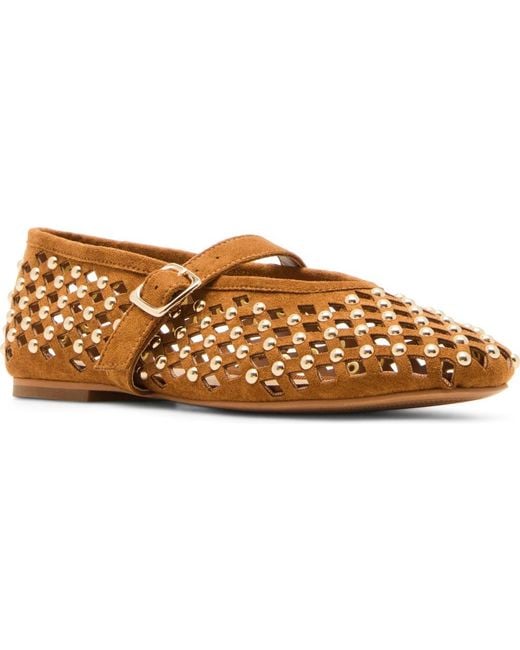 Steve Madden Brown Dreaming Mary Jane Flat