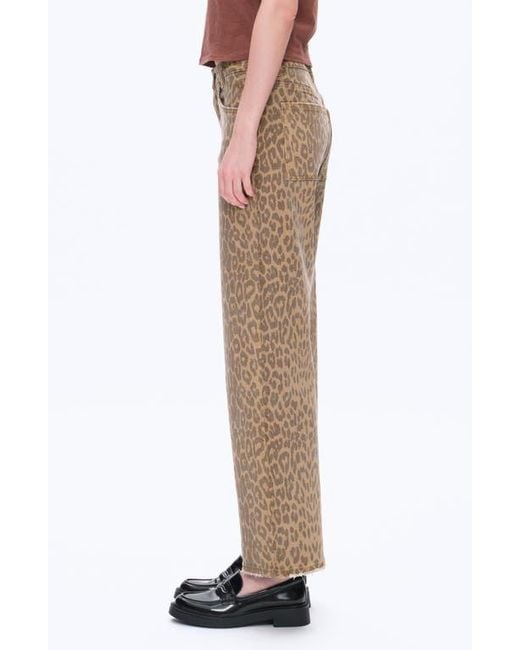 Bayeas Brown High Waist Wide Leg Jeans