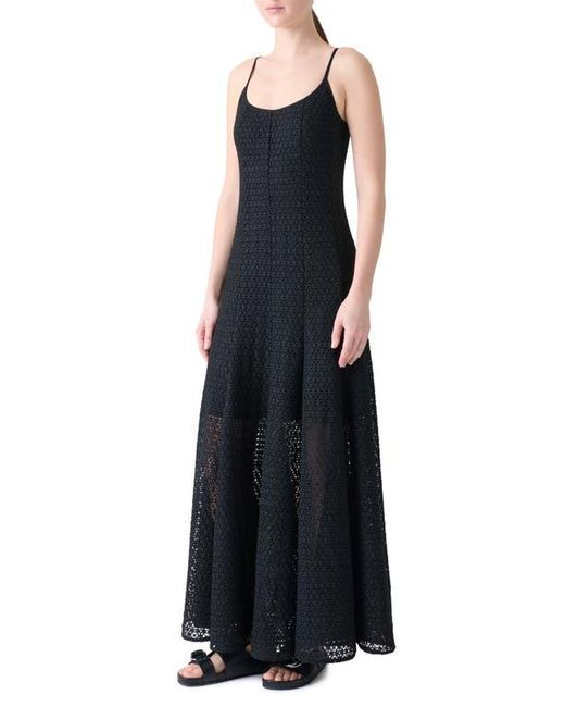 midi dress in daisy guipure Daisy Jones Midi Dress L / Navy