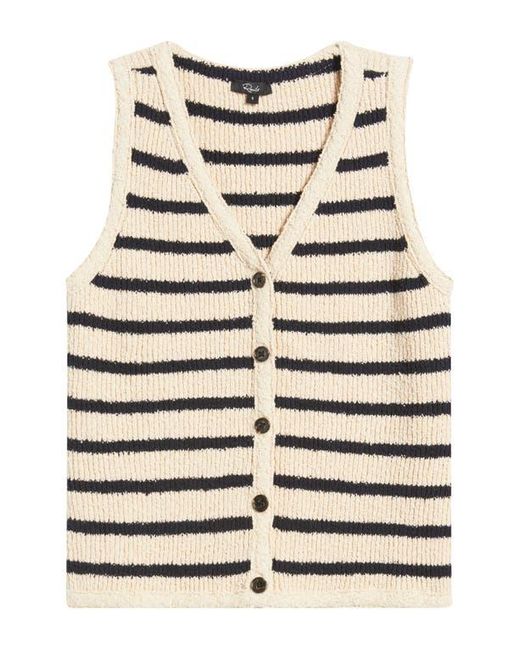 Rails Blue Sade Cotton Sweater Vest