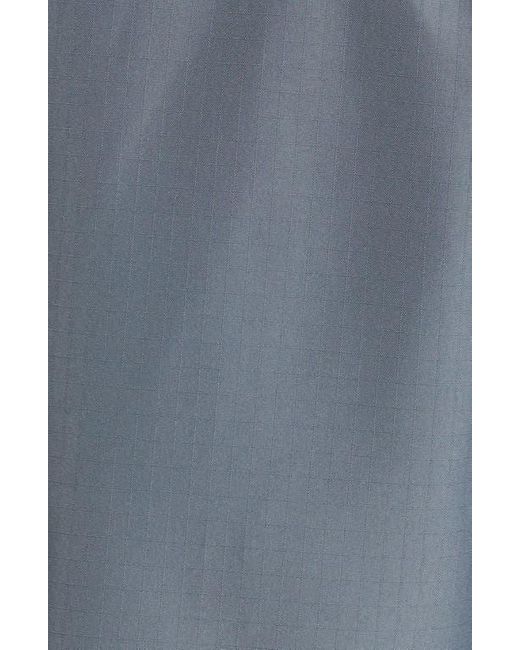 Nike Blue 5-Inch Cargo Swim Trunks for men