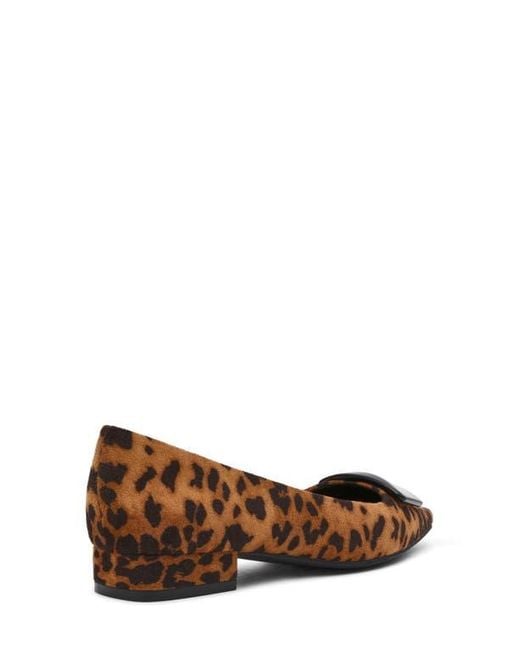 Anne Klein Black Crawford Pointed Toe Flat
