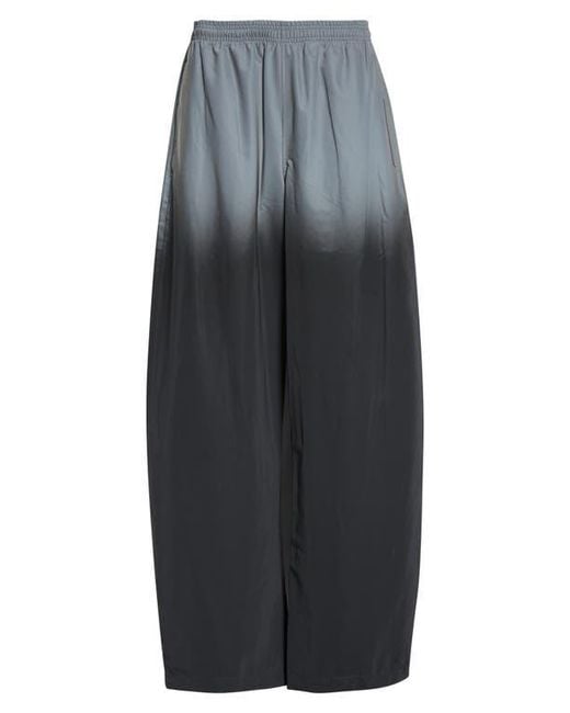 Alexander Wang Gray Gradient Reflective Track Pants