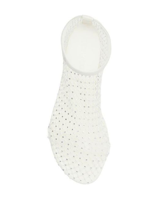 Steve Madden White Mino Flat