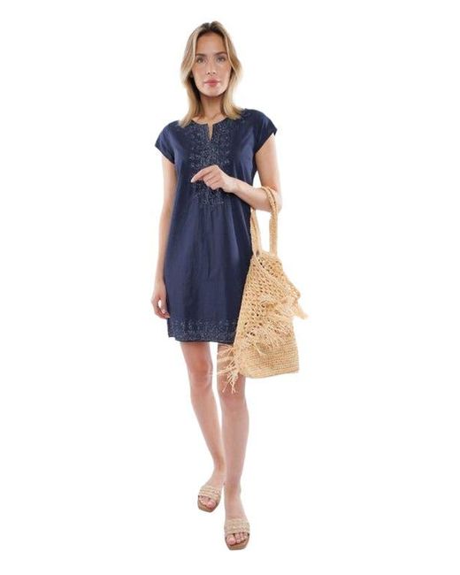 Calypso St. Barth Blue Lucy Tunic
