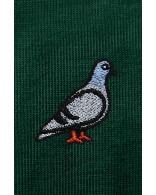 Alix Green Pigeon Jersey Tee for men