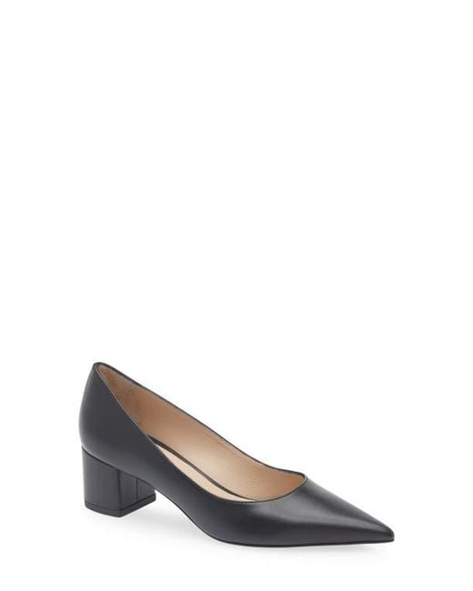Stuart Weitzman Multicolor Stuart Power 50 Block Heel Pump