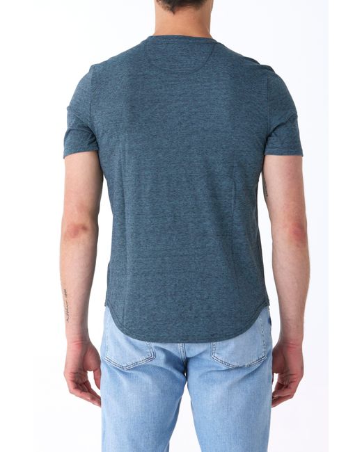 Threads For Thought Blue Neppy Henley for men