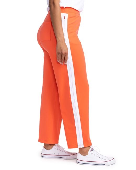 KINONA Orange Cozy Wide Leg Golf Pants