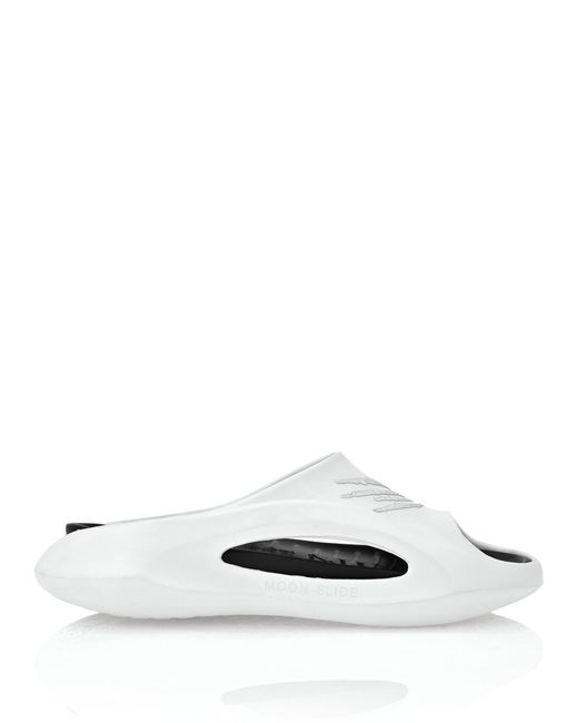 Philipp Plein White Moon Slide