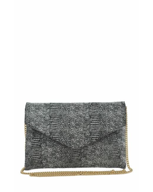 Moda Luxe Gray Stylish Cara Clutch Bag For Chic Nights Out