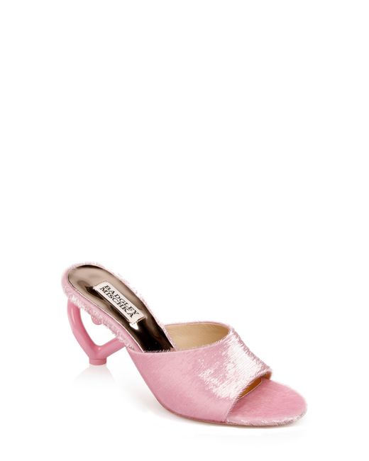 Badgley Mischka Pink Lucid Sandal