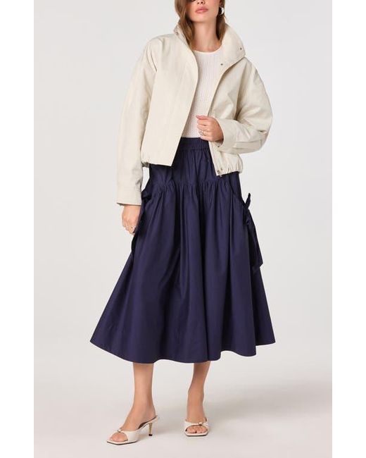 Astr Blue Cooper Jacket