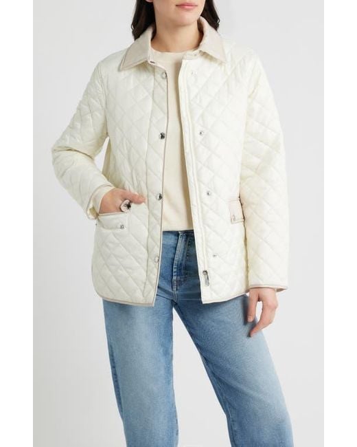 Sam Edelman Natural Quilted Jacket
