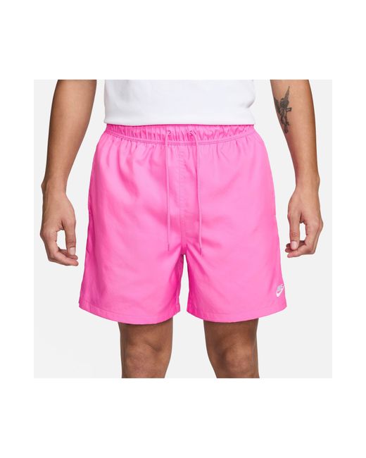 Nike Pink Club Woven Flow Shorts for men