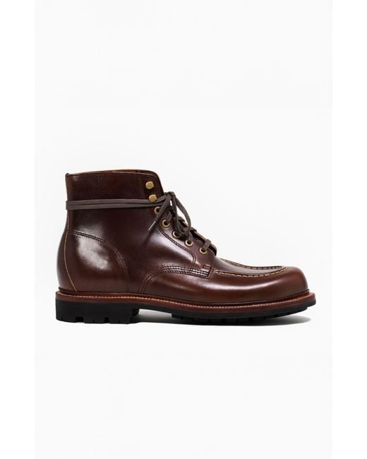 Grant Stone Brown Brass Boot for men
