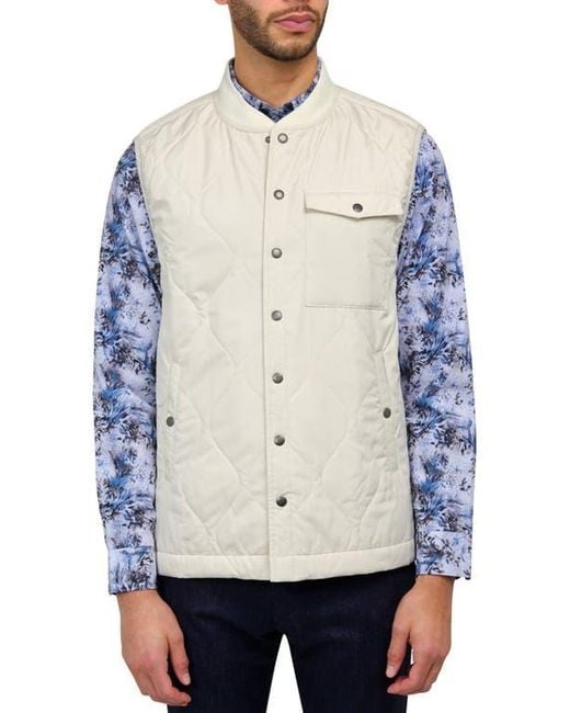 Brooklyn Brigade Multicolor Solid Quilted Puffer Vest for men
