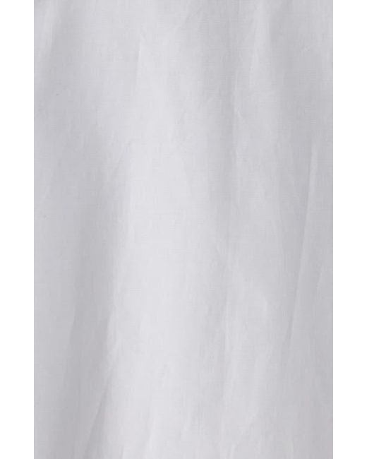 Balenciaga White Regular Cotton Button-Up Shirt