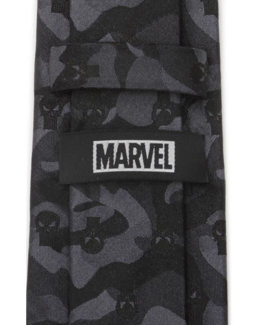 Cufflinks Inc. Black X Marvel The Punisher Silk Tie for men
