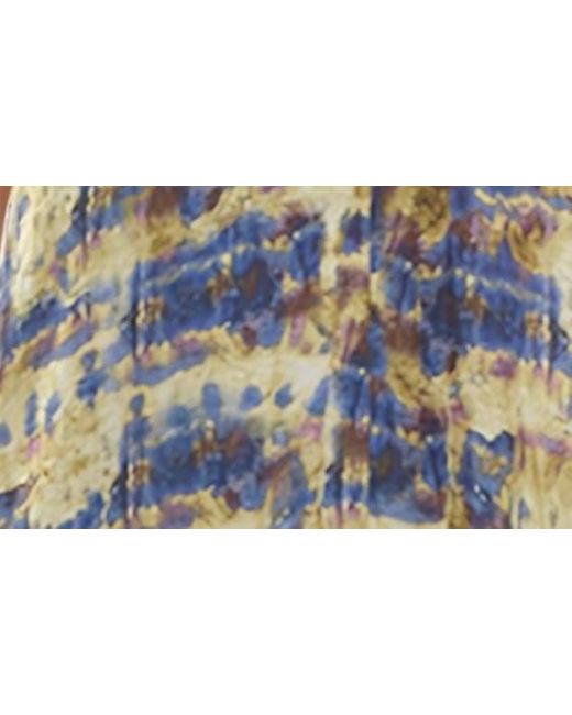 Socialite Multicolor Abstract Print Sleeveless Maxi Dress