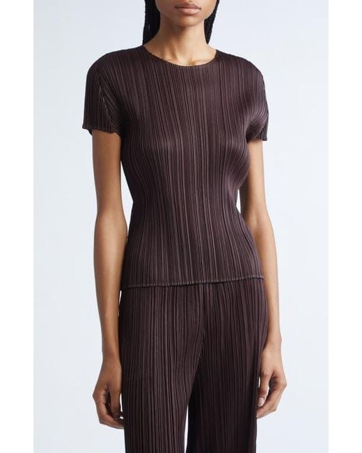 トップス PLEATS PLEASE MONTHLY COLORS : JULY Pleats Please Issey Miyake Monthly Colors July Pleated Top in