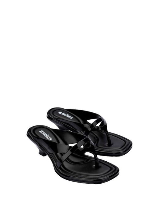 Melissa Black Layla Flip Flop