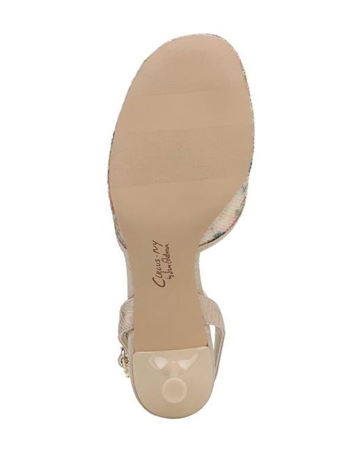Circus by Sam Edelman Metallic Rosetta Ankle Strap Pump