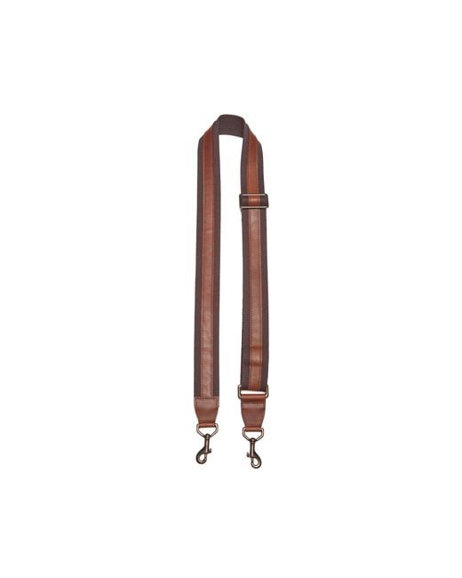 Korchmar Brown Lee Interchangeable Shoulder Strap for men