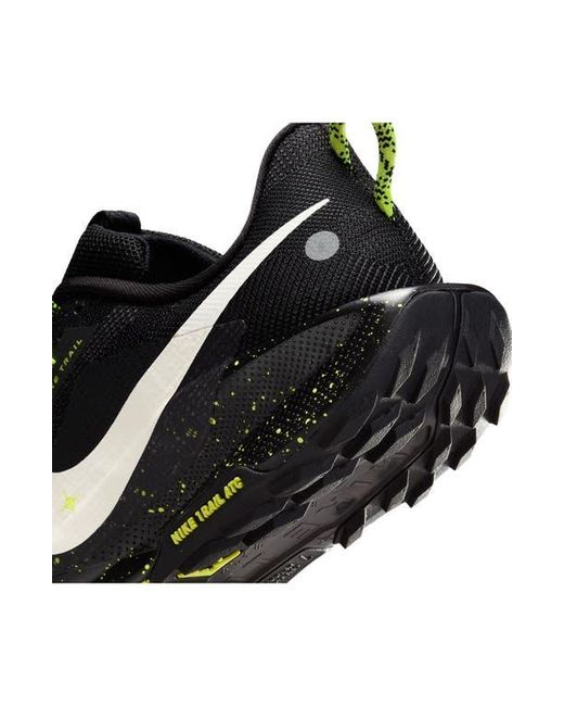 Nike Black Reactx Pegasus Trail Running Shoe