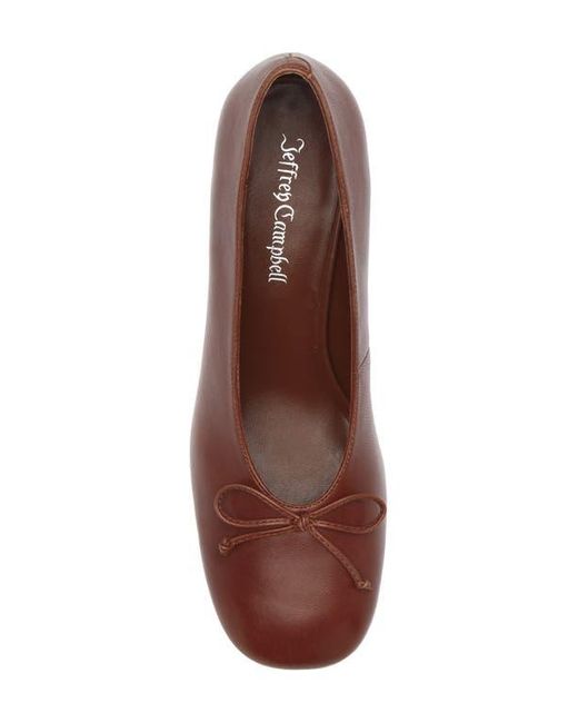 Jeffrey Campbell Red Doll Baby Pump