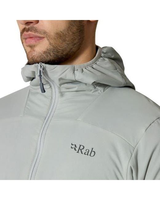 Rab Gray Xenair Alpine Flex Jacket for men