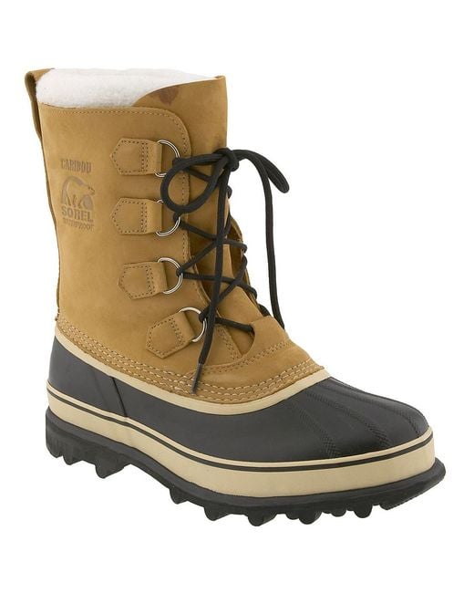 Sorel Brown Caribou Wp Boot for men