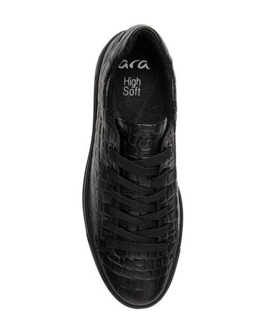 Ara Black Carol Sneaker