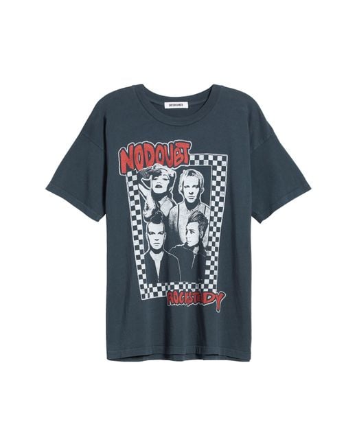 Daydreamer Black No Doubt Rock Steady Cotton Graphic T-shirt