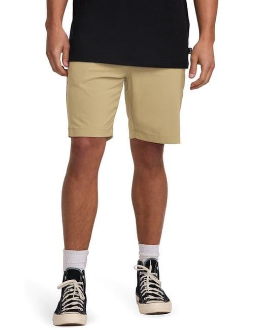 Billabong Black Surftrek Journey Hybrid Shorts for men