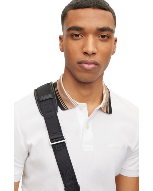 BOSS by HUGO BOSS Lennon North/south Recycled Polyester Sling Bag in