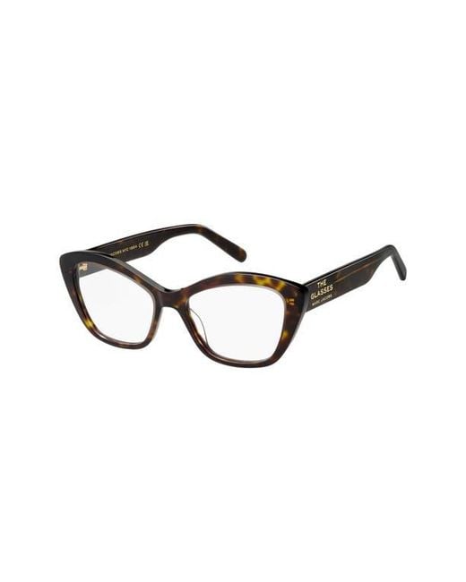 Marc Jacobs Multicolor 53Mm Rectangular Optical Glasses
