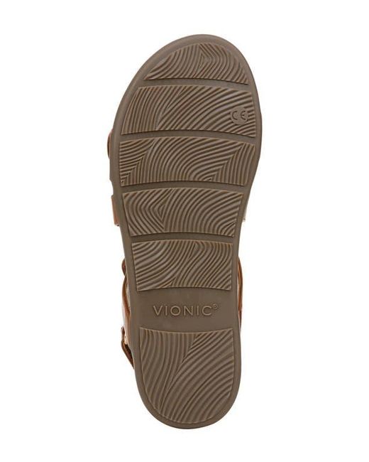 Vionic Brown Cypress Slingback Sandal