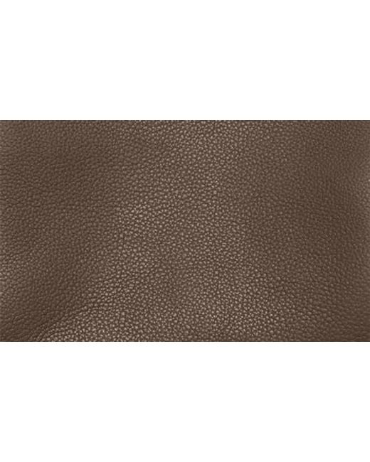 DeMellier London Brown New York Leather East/West Midi Tote
