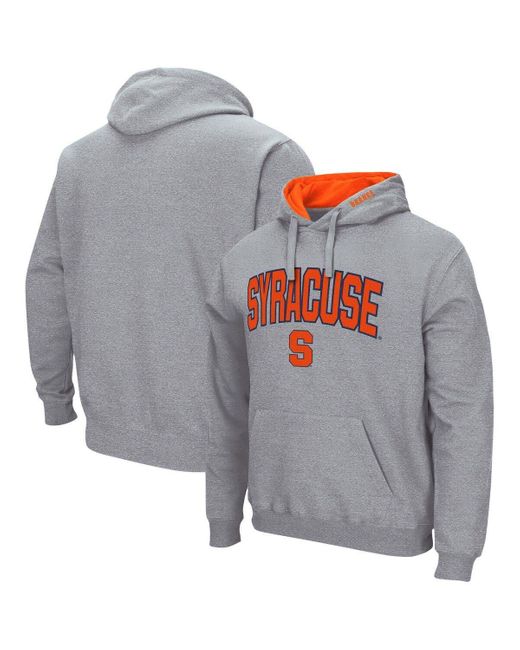 Colosseum Athletics Heathered Gray Syracuse Orange Arch & Logo 3.0 ...