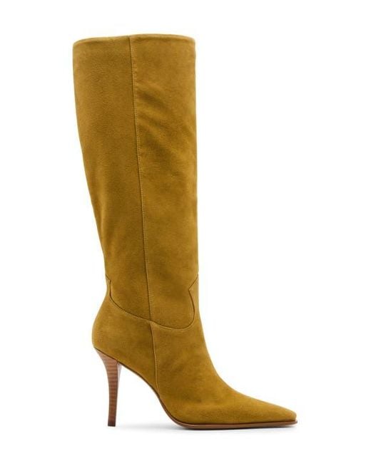 Steve Madden Brown Wescot Knee High Boot