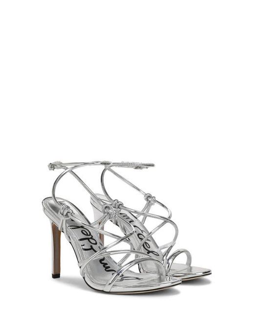 Sam Edelman White Isadora Ankle Strap Sandal