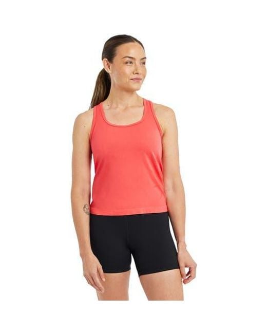Oiselle Red Float Tank Top