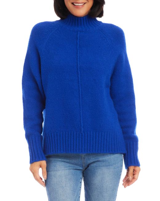Karen Kane Blue Turtleneck Sweater