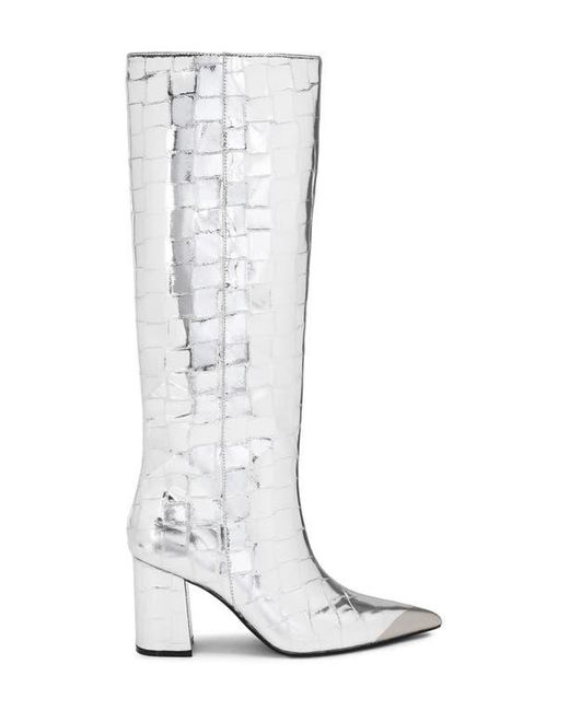Kurt Geiger Gray Regent Knee High Boot