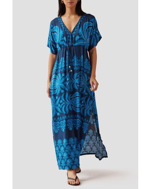 Omika Blue Pia Caftan