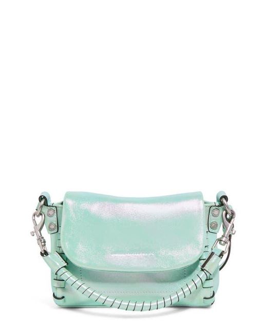 Aimee Kestenberg Green Mini Zen Leather Crossbody Bag
